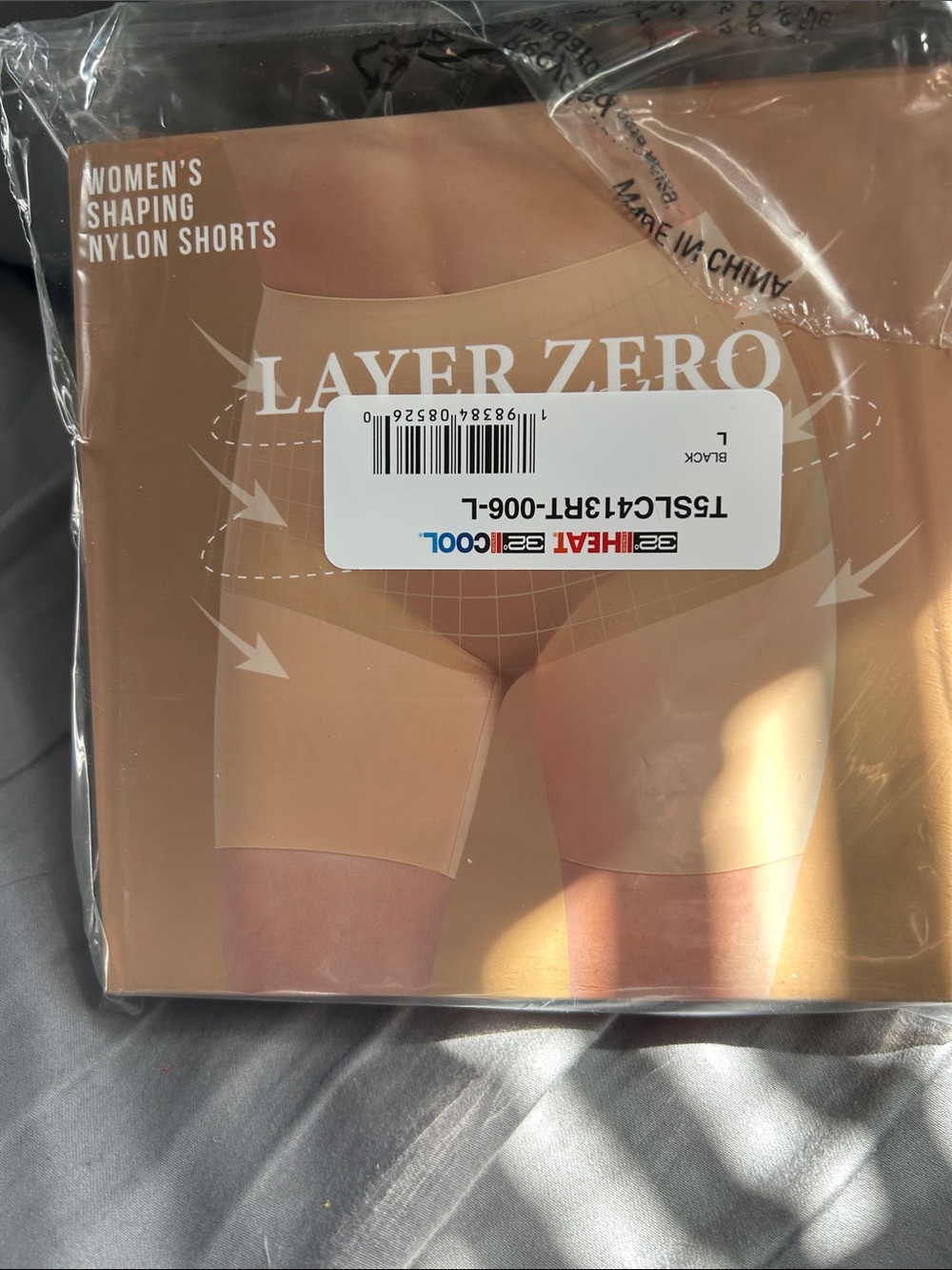 32 Degrees Women's Layer Zero Shaping Bike Shorts in Nude